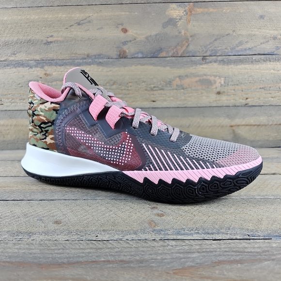 Nike Kyrie Flytrap V Moon Fossil Pink Camo Men's Basketball Shoes - Picture 2 of 12